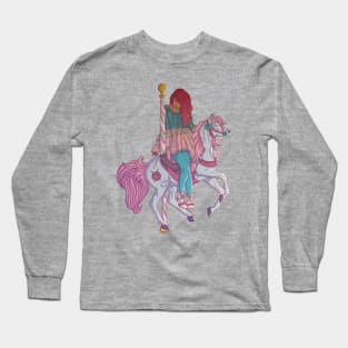 Carousel Girl Long Sleeve T-Shirt